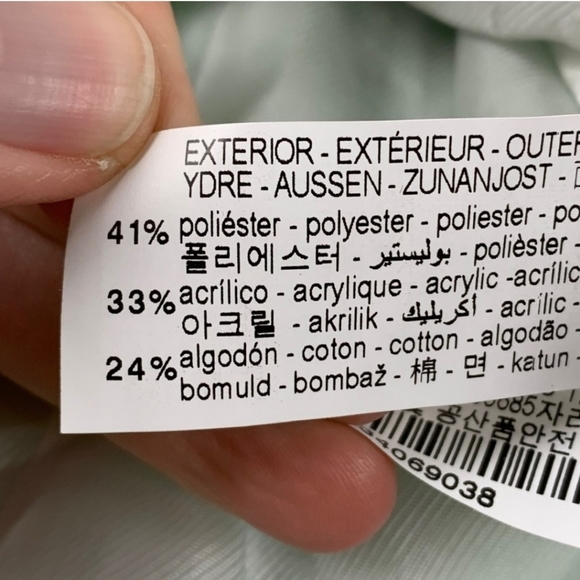 Zara Treed Oversized Double-breasted Blazer, Medium - Picture 8 of 8